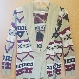 say what-Tribal Cardigan